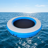 Hamaca Flotante Inflable para Piscina, Cama Flotante de 2 m de Diámetro