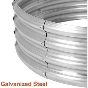 เตาไฟกลางแจ้งแบบพกพา 360 องศา ขนาด 30 นิ้ว ทนทาน ทำจากเหล็กชุบสังกะสี 1.0 มม. สำหรับตั้งในสวน - Product Image 4