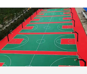 Suelo Deportivo Multiusos Encastrable, Diseño Moderno, Resistente al Desgaste y Antideslizante, Instalación con Sistema de Clic para Canchas Deportivas - Product Image 3