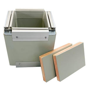 Foglio Pir pannello HVAC Pre-isolato condotto aria soffitto poliuretano con foglio di alluminio schiuma fenolica vetro 0(BS476 Part6 e 7) metallo WT - Product Image 4