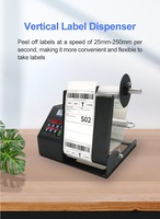 Distributeur automatique d'étiquettes grand format Bsc MF150, distributeur d'étiquettes vertical automatique, machine à décoller les étiquettes