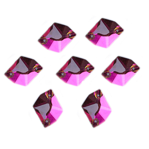 Piedras de Vidrio de Colores para Coser, Rosa Intenso Cósmico - Product Image 3