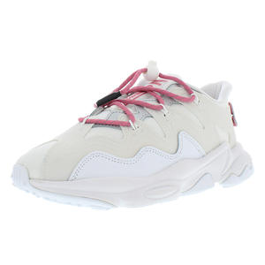 ADIDAS ozweego PLUS รองเท้าเดินออกกำลังกายของผู้หญิงโทนสีขาว/ขาวนวล/ชมพู | ของแท้100% - Product Image 4