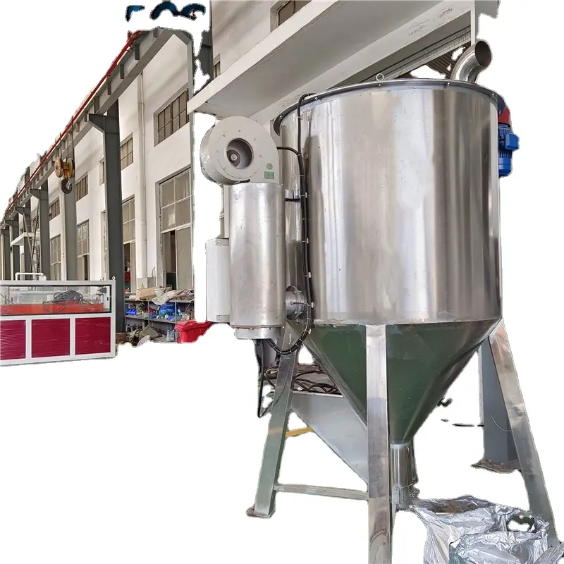 Zhangjiagang Beierman Machinery 1000KG plastic PE granules Vertical Color hopper drying mixing machine