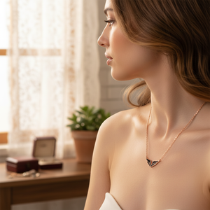 Ángel diseño esmalte colgante venta al por mayor joyería turca hecha a mano 925 plata esterlina - Product Image 3