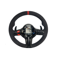 Volant sport en cuir rayé style M1 M2, résistant à l'usure, assemblage modifié pour les modèles F20 F21 F25 F30