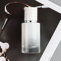Flacon en verre avec couvercle, pulvérisateur de parfum rechargeable, produit de luxe, vente en gros, ml