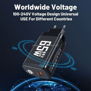 2024 New PD65W <b>Charging</b> Head QC3.0 Charger Computer Laptop Adapter Travel Mobile Phone USB <b>C</b> for iPhone 14 15 16 - Product Image 2