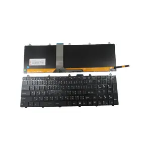 แบรนด์ใหม่คีย์บอร์ดแล็ปท็อปสำหรับ Msi Ge60 Ge70 Gt60 Gt70 Backlit ไทย V139922ak1