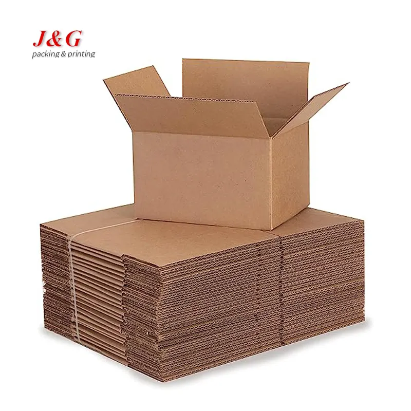 थोक नालीदार कागज पैकिंग वितरण बॉक्स गत्ता गत्ते का डिब्बा rsc बक्से के लिए आगे बढ़