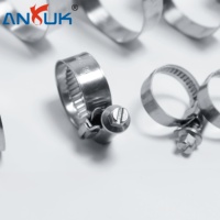 Collier de serrage en acier inoxydable 304 420mm 450mm 480mm ANRUK type allemand pour le soutien des pipelines
