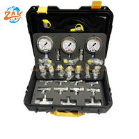 Kit de test de pression hydraulique pour machines de construction, excavatrices, chargeuses et bulldozers