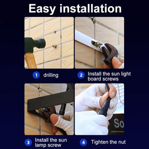 Faretto LED da Esterno 50w 150w 200w 300w 400w 500w 800w, Luce di Sicurezza Solare LED IP65 Impermeabile - Product Image 6