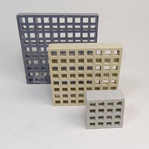 Grille en fibre de verre moulée en FRP avec surface supérieure sablée pour une meilleure adhérence - Product Image 4