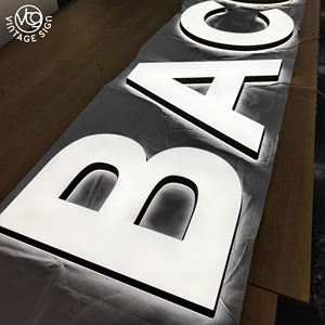 ป้ายไฟส่องสว่างด้านหน้าป้ายไฟ LED ตัวอักษรสำหรับ3D ธุรกิจ - Product Image 5