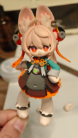 Figurine personnalisée style technologique oreilles de lapin, boîte mystère, personnage d'art en vinyle détaillé OEM, jouet pour cadeau en gros