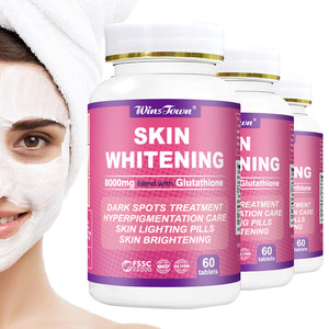 Wins town produits de blanchiment de la peau comprimés pour blanchir la peau Supplément de blanchiment à l'extrait de collagène et de réglisse - Product Image 3