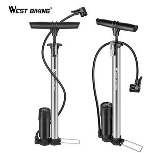 <span class=keywords><strong>Pompe</strong></span> à pied pour vélo WEST BIKING Coo160PSI avec manomètre <span class=keywords><strong>haute</strong></span> <span class=keywords><strong>pression</strong></span>, accessoires de cyclisme, gonfleur d'air, valve Presta et Schrader, <span class=keywords><strong>pompe</strong></span> pour vélo de route et <span class=keywords><strong>VTT</strong></span> - Product Image 4