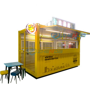 CE Zhenda High Quality Electric Coffee Luxury Food Truck 3 Wheels pink <b>Trailer</b> Ice Cream Frozen Yogurt Food Vending Cart - Product Image 4