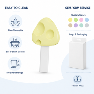 Sucette sensorielle en silicone de qualité alimentaire sans BPA en forme de fromage, unisexe, pour bébés, enfants et adultes - Product Image 6