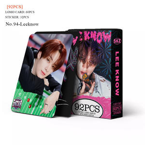 KPOP 55pcs/caja LEEKNOW FELIX <span class=keywords><strong>SOLO</strong></span> Fototarjetas <span class=keywords><strong>HAN</strong></span> Lomo Card Foto Card KPOP Fototarjetas - Product Image 4