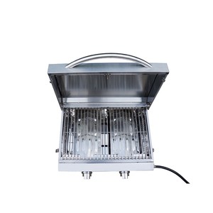 Hyxion acier inoxydable barbecue électrique <span class=keywords><strong>professionnel</strong></span> barbecue <span class=keywords><strong>plancha</strong></span> gaz pas cher bbq gaz et charbon pour les cuisinières - Product Image 6