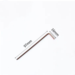 Set di 10 Chiavi a Brugola Tipo T/L in Acciaio Inox, Punte per Viti Esagonali Interne Torx e Dadi, Strumenti di Riparazione CNC, Confezione in Borsa, Marca JETE - Product Image 4