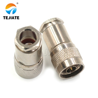 Conector Magnético de Internet N-K-J Macho 5D-FB para Intercomunicador con Impedancia de 50 y 1 Pin para Automóvil