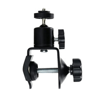 Support de montage de caméra à pince en U, vis de 0 à 35 mm, vis de 1/4 pouce, support métallique pivotant à 360 degrés pour caméra IP CCTV