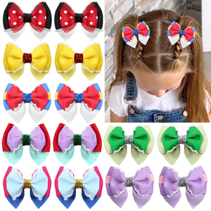 Vente Flash : Barrettes à Cheveux Superposées pour Filles, Motif Princesse Moonstitch, Accessoires pour Cheveux d'Enfants et Tout-Petits - Product Image 1