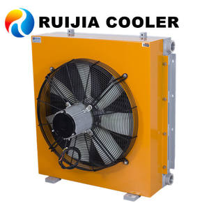Personalizzabile di alta qualità in alluminio radiatore olio idraulico RJ-8512 aria idraulica olio refrigeratore grande flusso scambiatore di calore - Product Image 2