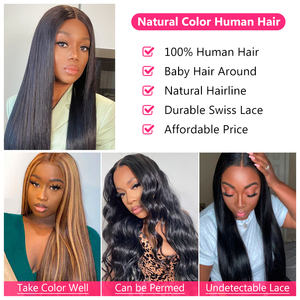 Perruques lace wigs 360 hd swiss lace wigs, vente en gros, 40 pouces, perruques <span class=keywords><strong>afro</strong></span>, cheveux de donatrice, os, cheveux lisses, perruques de cheveux humains remy - Product Image 3