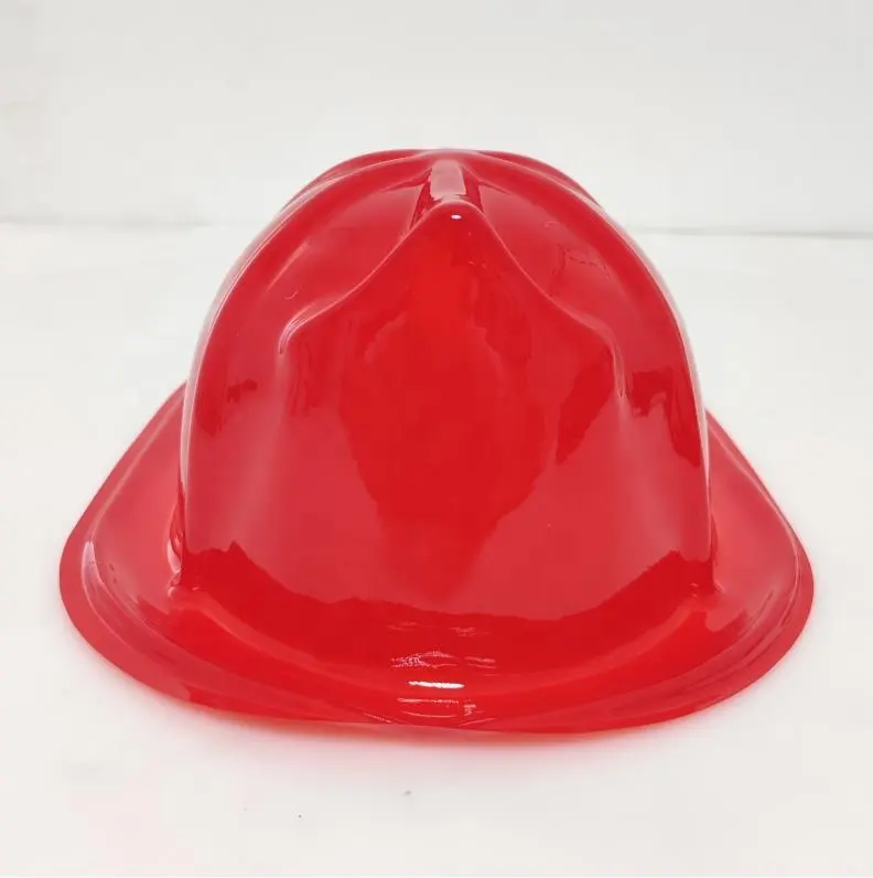 Cappello da pompiere per bambini da festa con adesivo generico giocattolo da palcoscenico per cappelli da vigili del fuoco per bambini