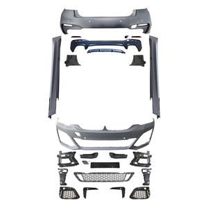 2021 para <span class=keywords><strong>BMW</strong></span> 5 Series G30 Pre 2018-2020 Kit de carrocería Accesorios para vehículos de línea frontal M <span class=keywords><strong>Sport</strong></span> Bumper Sin luz Nuevo LCI Pre Upgrade Lci - Product Image 1