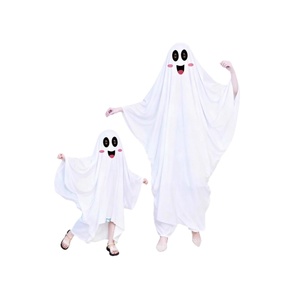 Costume da Fantasma Echo per Halloween, Mantello in Poliestere per <span class=keywords><strong>Uomo</strong></span>, Outfit per Cosplay e Feste in Maschera, Mantella Bianca - Product Image 4