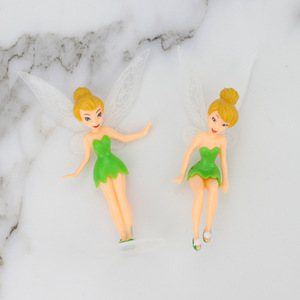 Miniature Cake Ornament Set 6 Pieces Plastic Fairy Decor Birthday Cake Decorating Supplies - Product Image 3