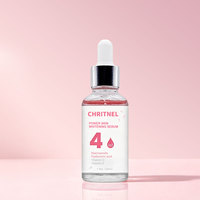 Sérum éclaircissant 4 en 1 personnalisé avec étiquette privée, niacinamide, acide hyaluronique, fleur de cerisier, pivoine, éclaircissant, anti-âge, service OEM