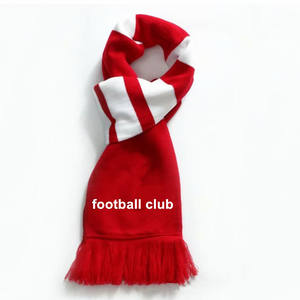 OEM الترويجية المخصصة الجاكار وشاح رياضي فريق كرة القدم بالجملة محبوك مع الشعار - Product Image 6