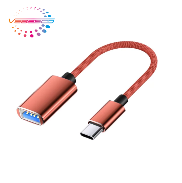 Phones USB Flash Drive OTG Adapter Cable USB 3.0 Type-C Converter Connector 3A Fast Charging