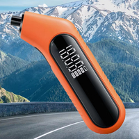 Manomètre numérique de pression des pneus, rétroéclairage LED, lampe de poche, testeur de pneus haute précision 200 PSI pour voiture, moto, vélo