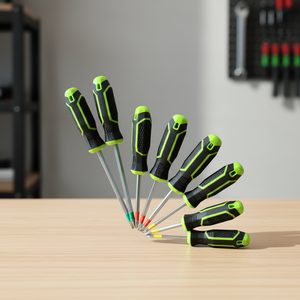 Tournevis <span class=keywords><strong>professionnel</strong></span> CRV à <span class=keywords><strong>embouts</strong></span> magnétiques, outils à main multi-usages, ensemble <span class=keywords><strong>de</strong></span> tournevis confortable pour la maison - Product Image 1