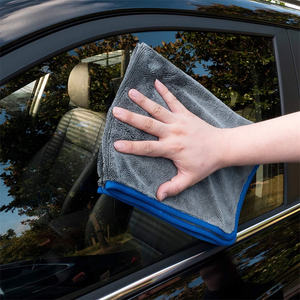 섬세한 자동차 페인트에 제로 스크래치를 위한 싱글 레이어 트위스트 루프 극세사 타월 속건 친환경 울트라 소프트 - Product Image 3