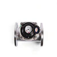 DN150 304/316 Baja Tahan Karat, IP68 Meteran Air Industri Food-grade yang Dapat Dilepas, Dapat Disesuaikan