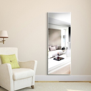 Miroir mural décoratif de salle de bain sans cadre, design hôtelier moderne et luxueux, ovale ou rond, par les fabricants de miroirs - Product Image 5