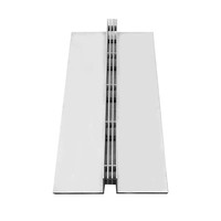 Caniveau de drainage linéaire en acier inoxydable robuste pour garage, parc et drainage des eaux pluviales extérieures