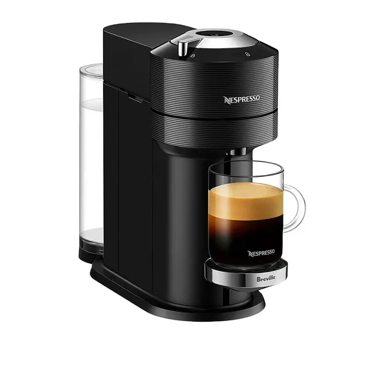 Café Nespresso e Máquina Espresso por Breville com Leite Frother, Fosco Preto Cromo Melhor Preço de Atacado