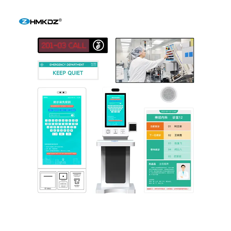 Intelligent Outpatient Pharmacy Pickup Smart Calling Queue Management System for Hospital
