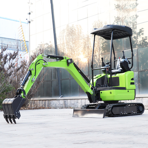 Mini-excavatrice sur chenilles multifonction certifiée CE Chine, 1,2 tonne, avec moteur de pompe hydraulique PLC haute efficacité 8,6 kW - Product Image 3