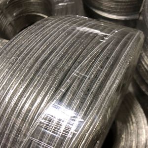 Cordon d'alimentation électrique plat en PVC transparent Standard de l'UE 2*0.75mm2 fil de cuivre toronné rouleau Flexible solide 24awg/18awg nu - Product Image 3