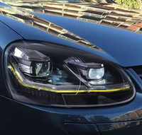 AURON 2003-2011 VW Golf 5 Lámpara LED de Luz Baja, Directo de Fábrica, Nueva, 12V 36W 6000 lm 6000K, Ajuste Universal, 6 Meses de Garantía, Alta Calidad